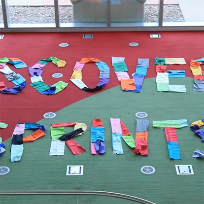 Discovery Sprint made out of fabric